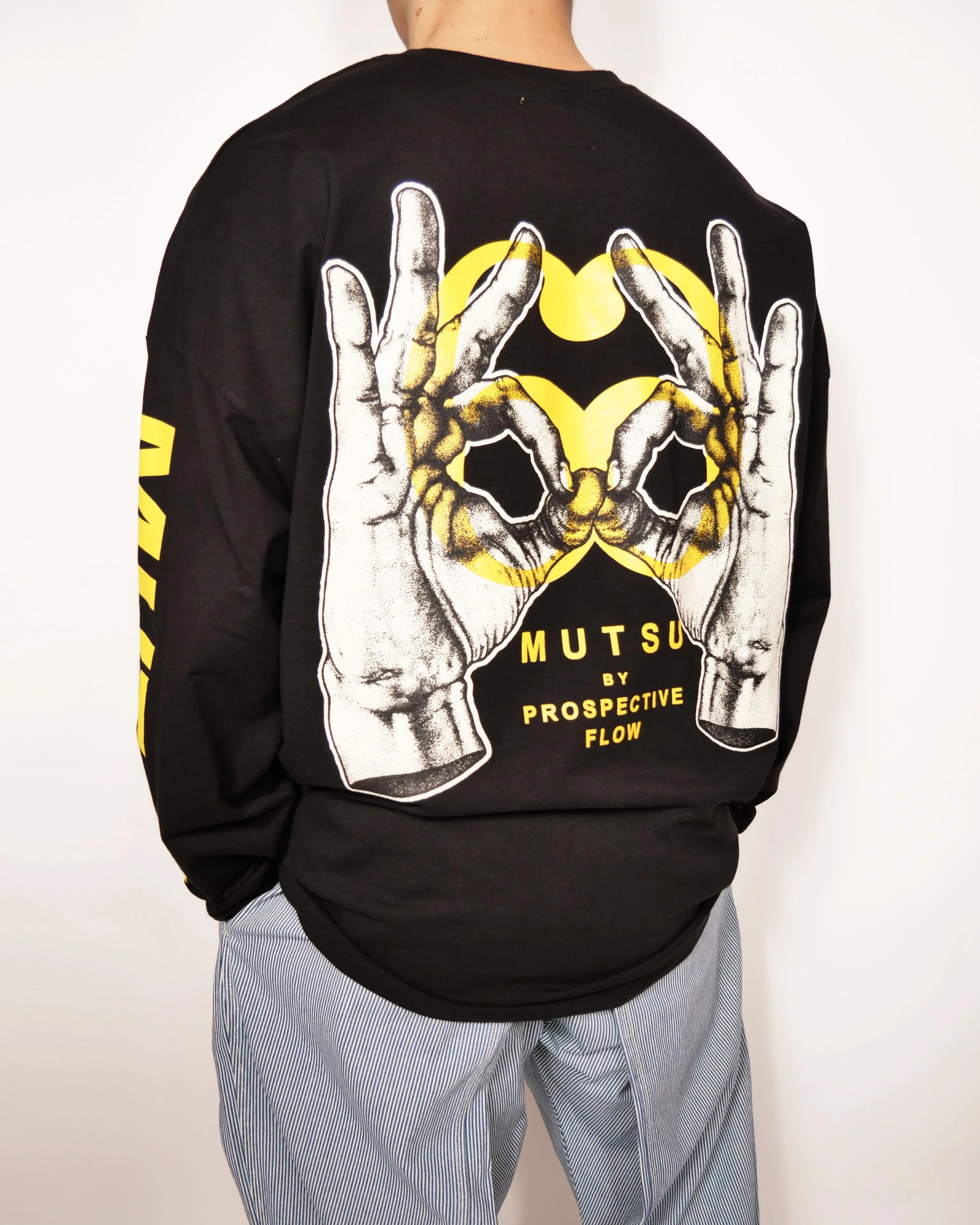 MUGEN LS TEE - BLACK | Prospective Flow | Japanese Fashion for Men